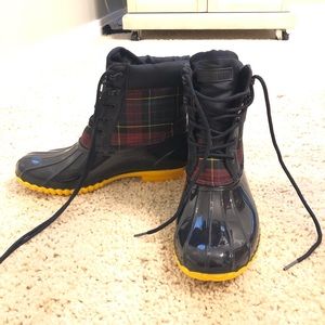 Tommy Hilfiger duck boots
